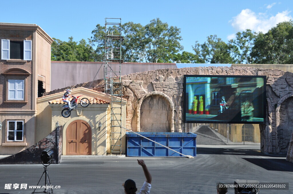 户外艺术装置场景展示