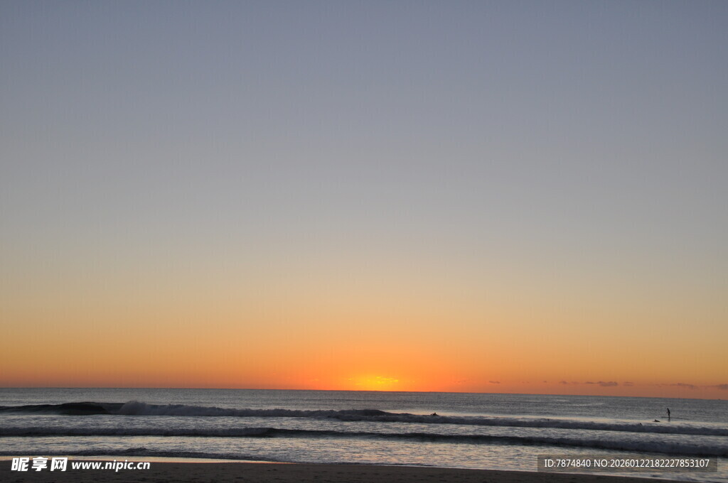 海边日落美景