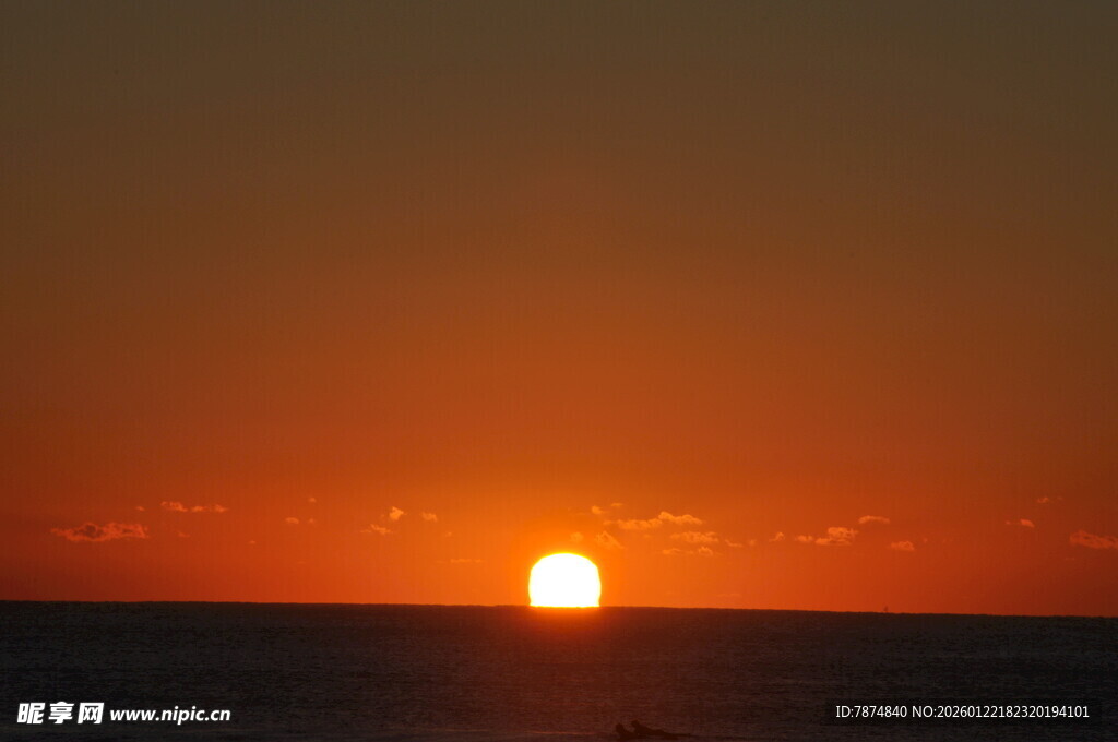 海上日落美景