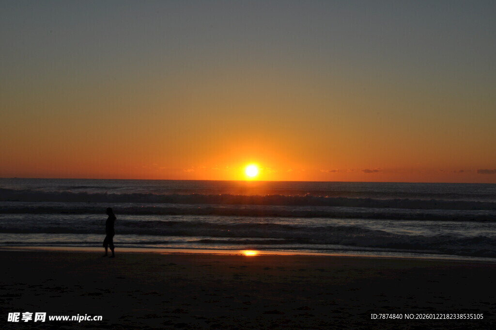 海边日落美景