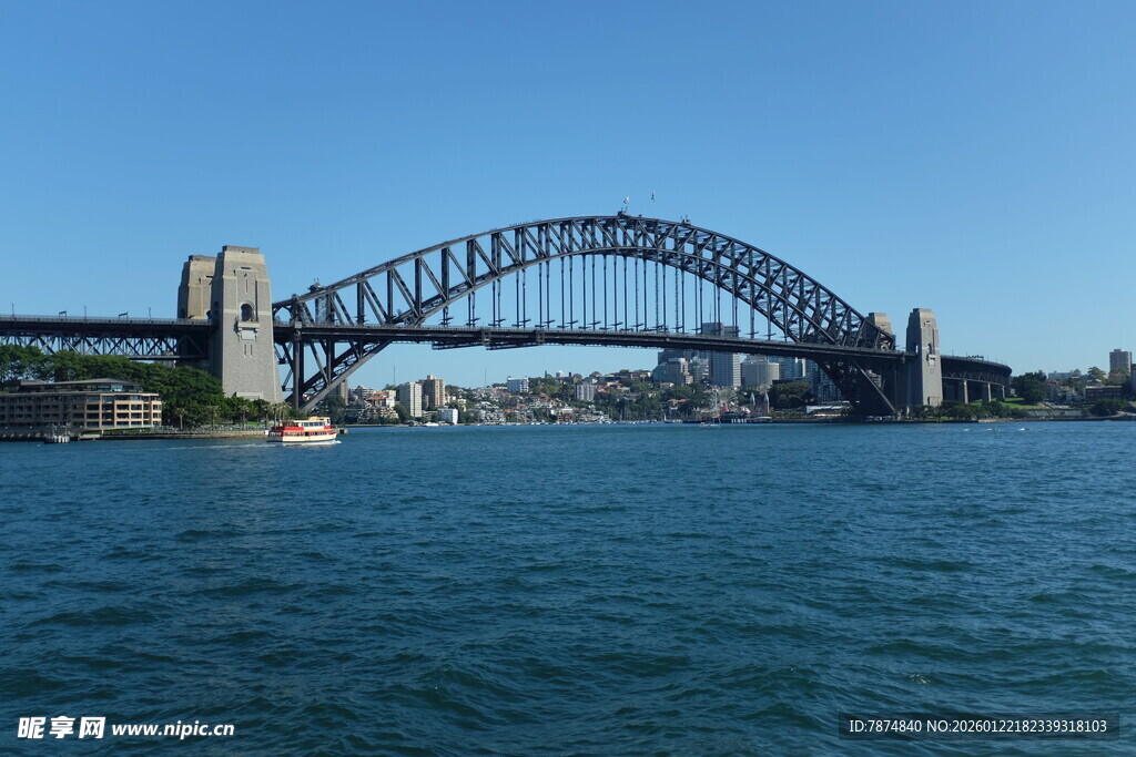 悉尼海港大桥壮丽景观