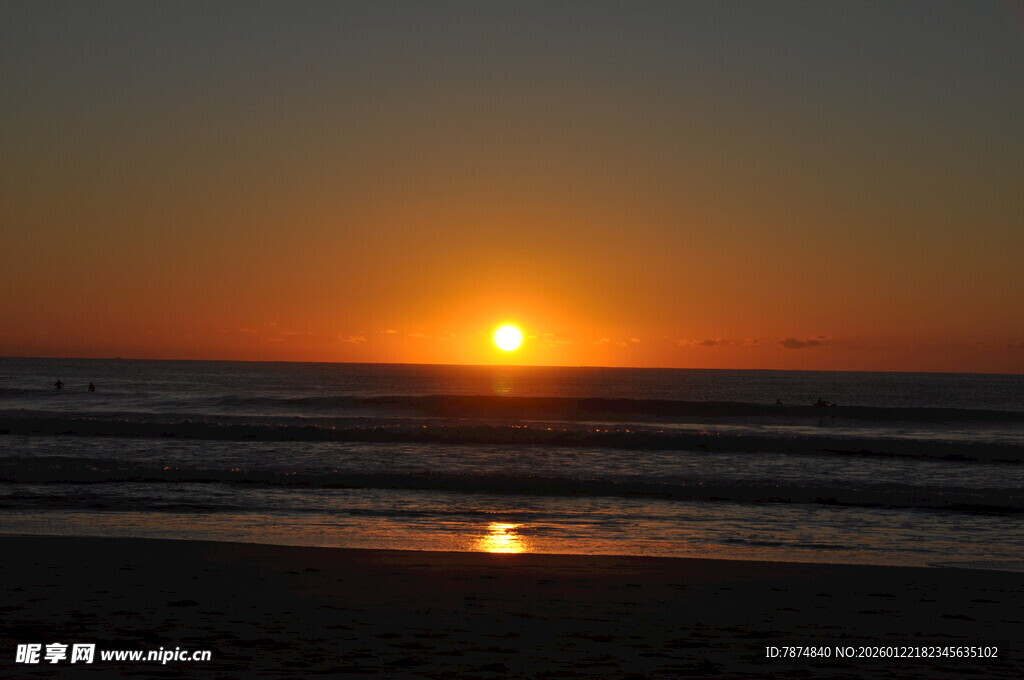 海边日落美景