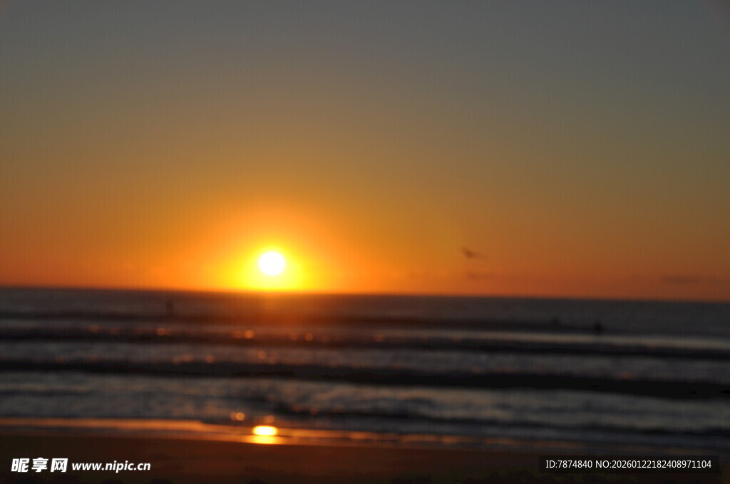 海边日落美景