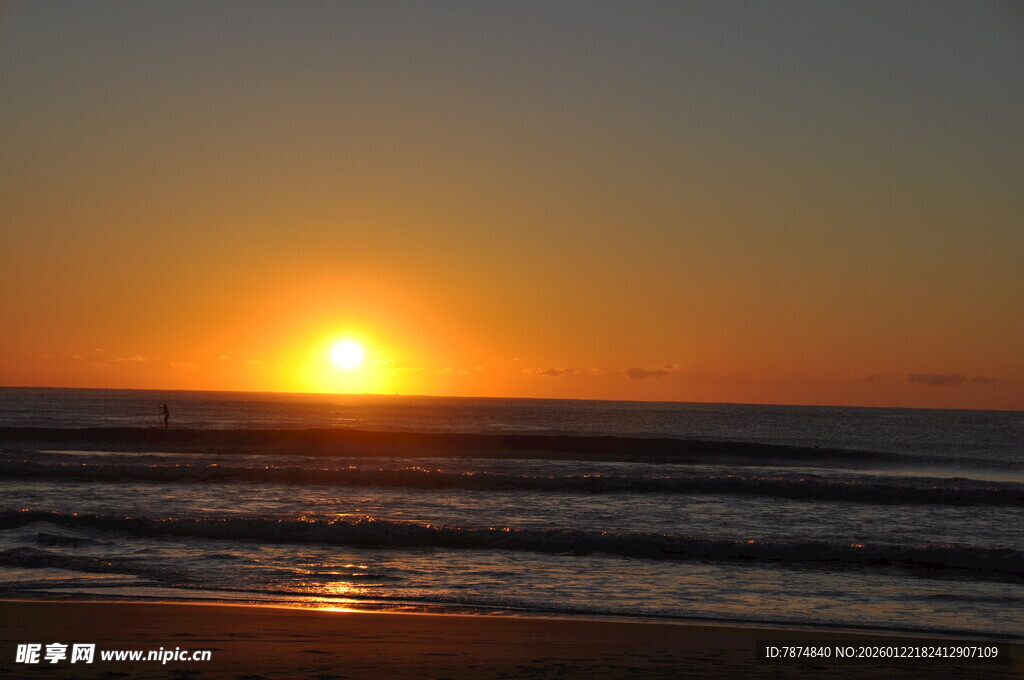 海边日落美景