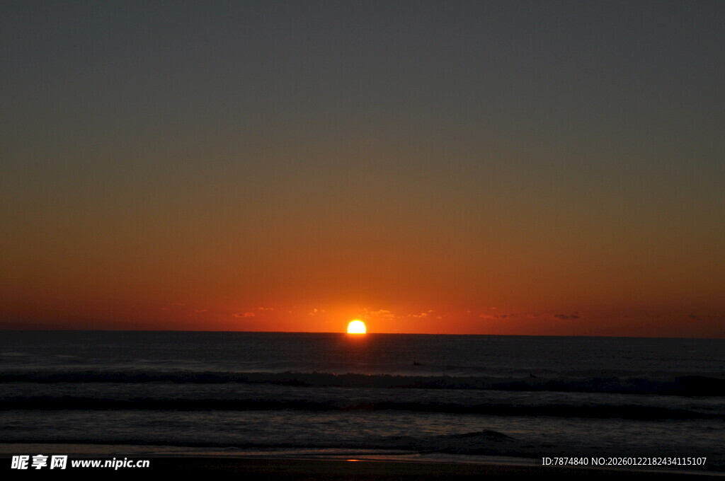 海上日落美景