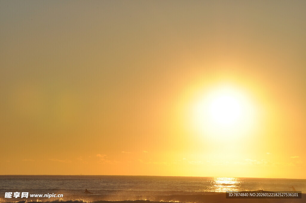 海边日落美景