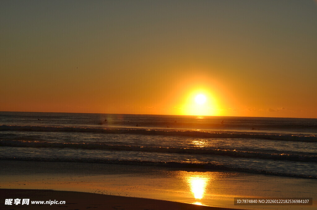 海边日落美景
