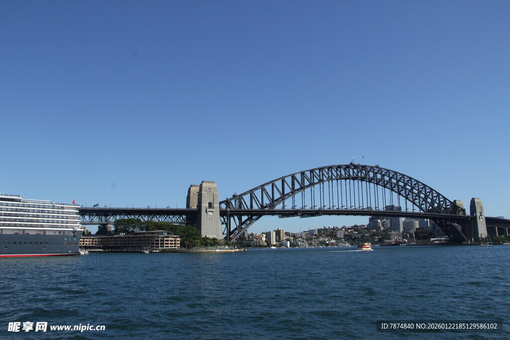 悉尼海港大桥全景
