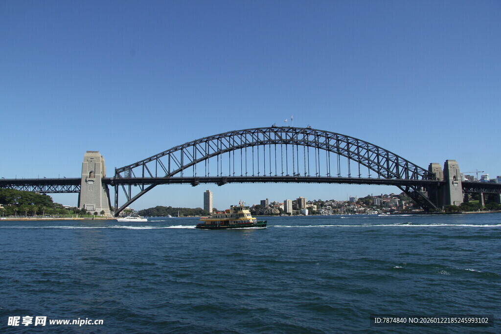 悉尼海港大桥壮丽景观