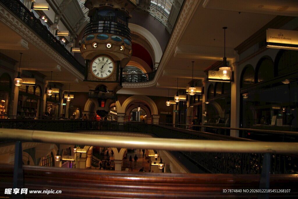 复古风格的精致室内场景