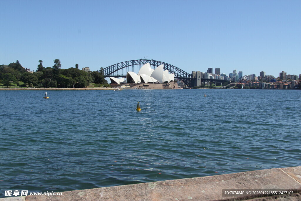 悉尼歌剧院与桥梁景观
