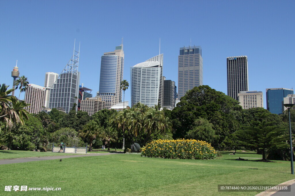 悉尼城市与绿地景观