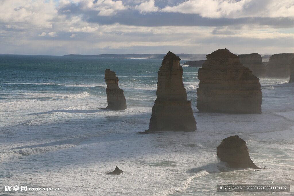 大洋路十二使徒岩美景