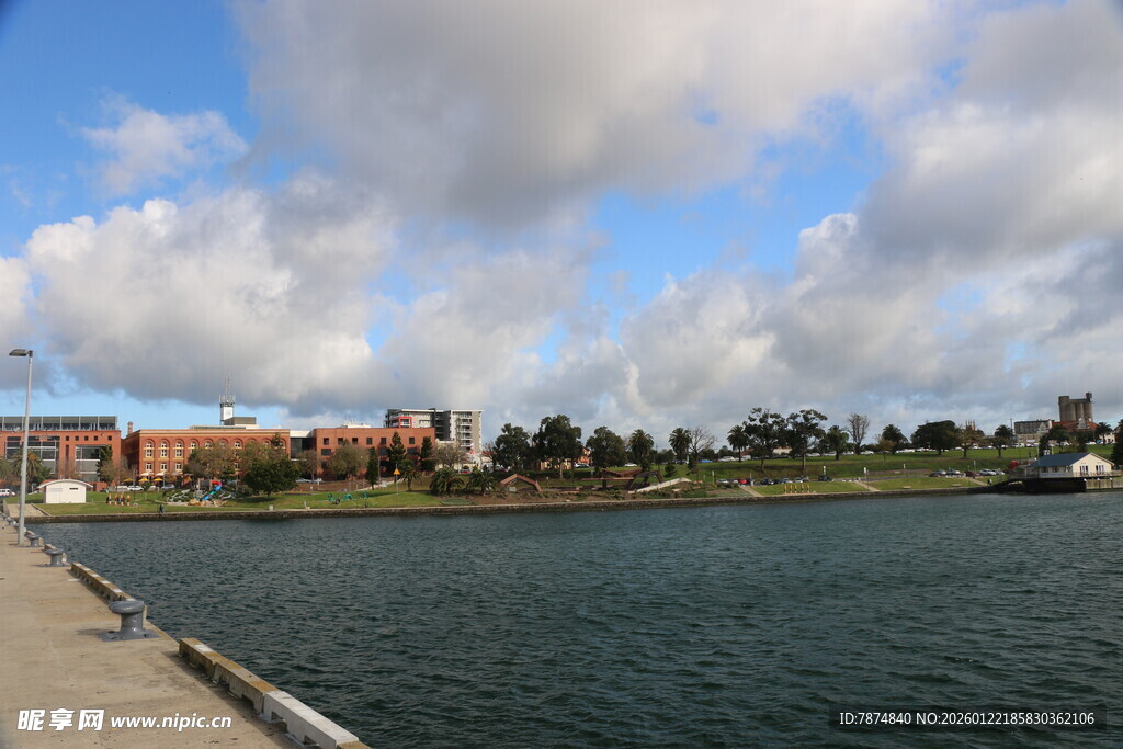 海滨城市风光美景
