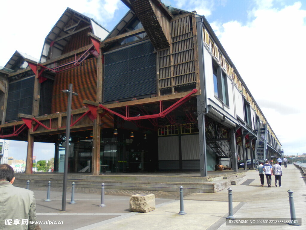 海滨特色建筑外观