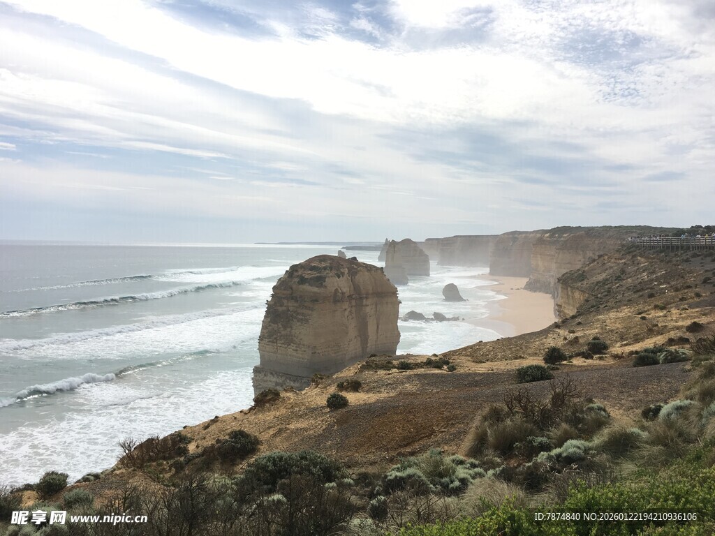 大洋路壮丽海岸风景
