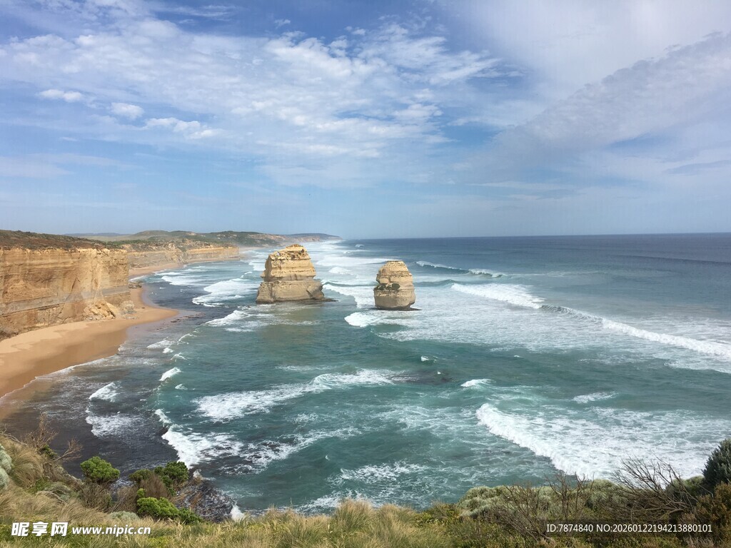 大洋路壮丽海岸风光