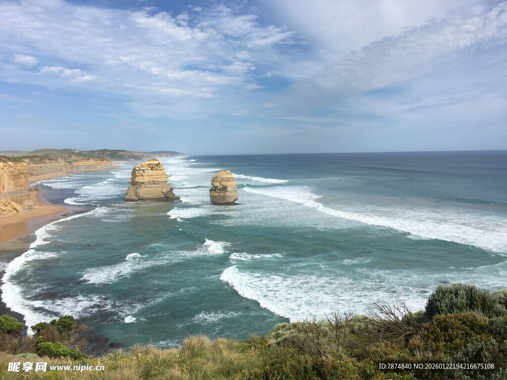 大洋路壮美海景风光