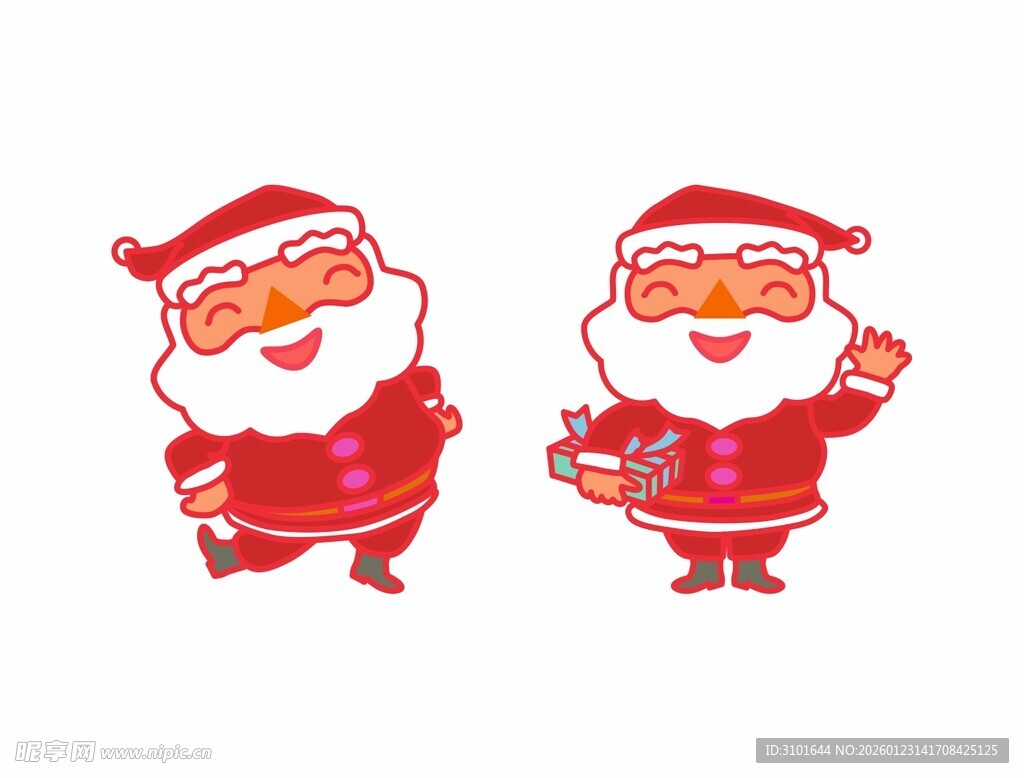 圣诞老人卡通