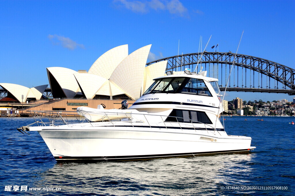 悉尼港游船及标志性建筑