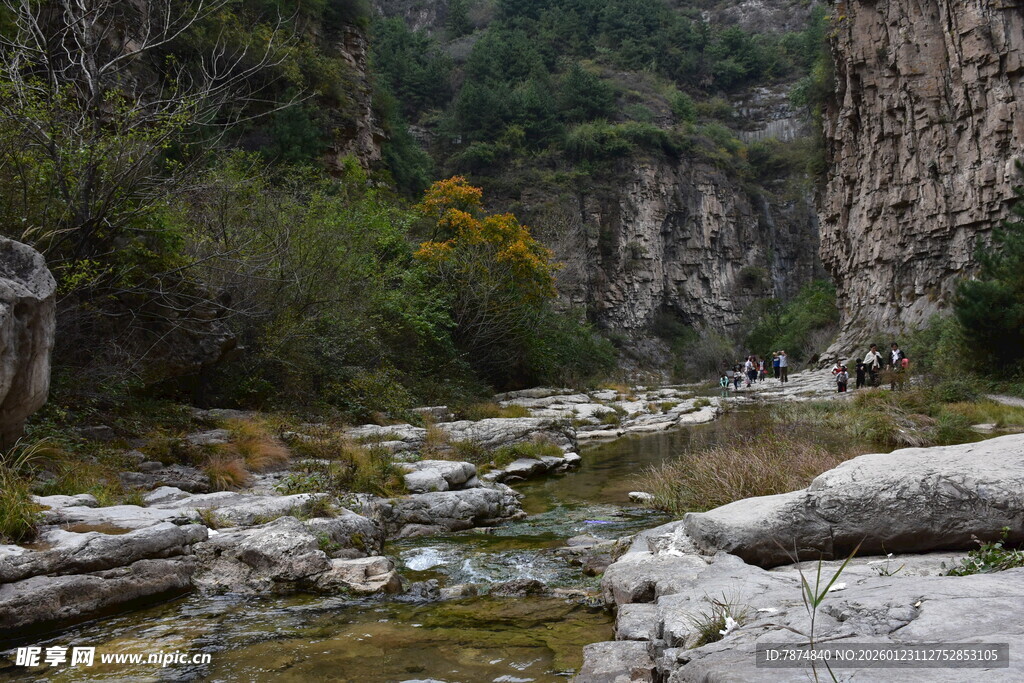 山间溪流 自然清幽之景