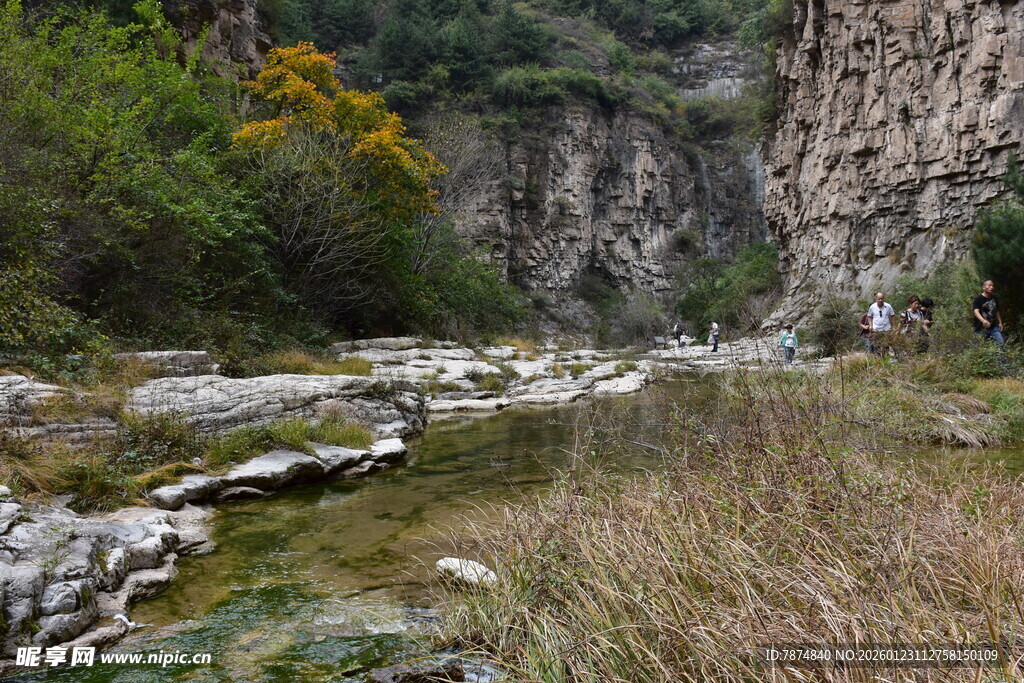 山间溪流 自然清幽之景