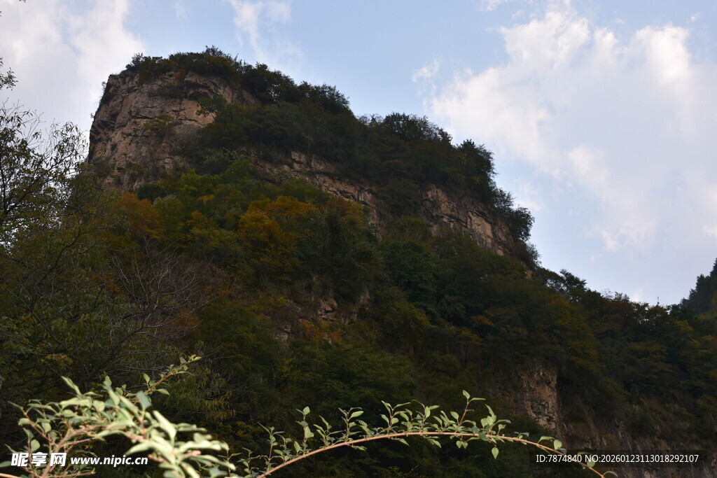 巍峨青山 绿意盎然