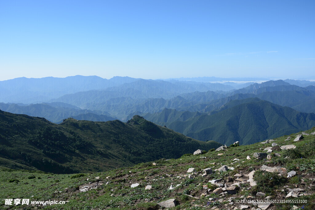 高山美景 壮阔山峦风光