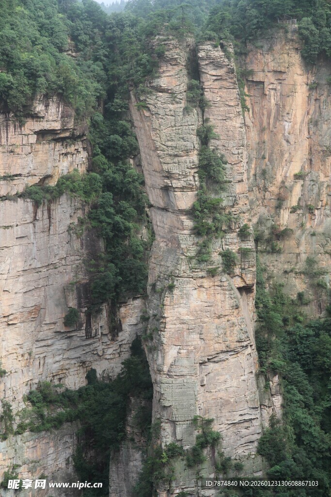 张家界奇峰异石景观