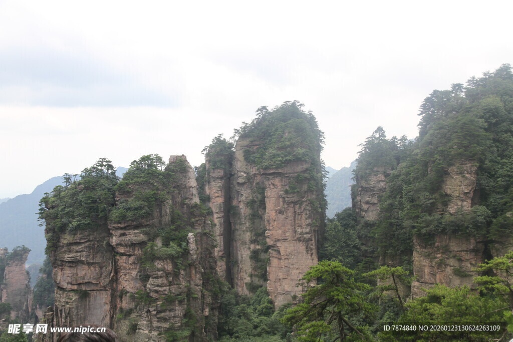 张家界奇峰异石景观