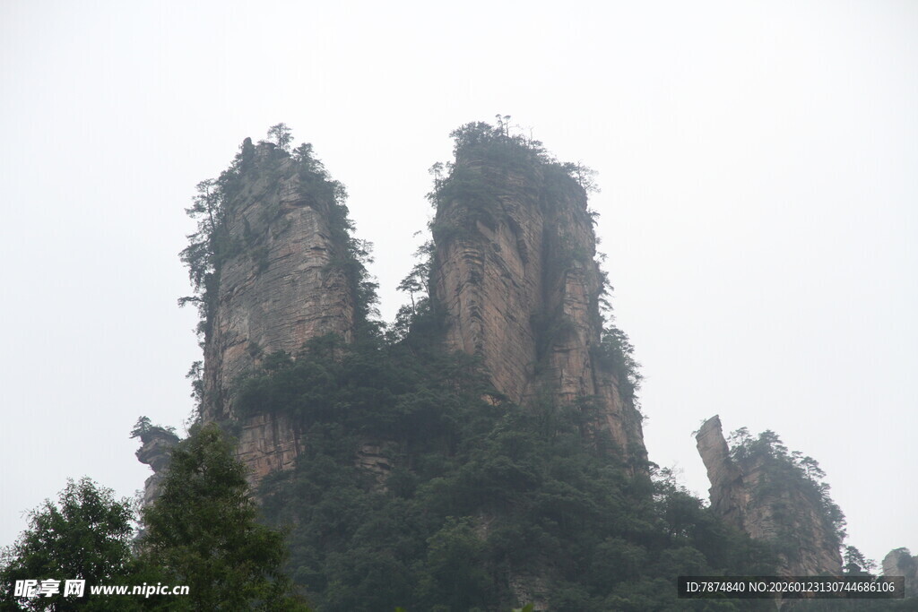 张家界奇峰异石景观