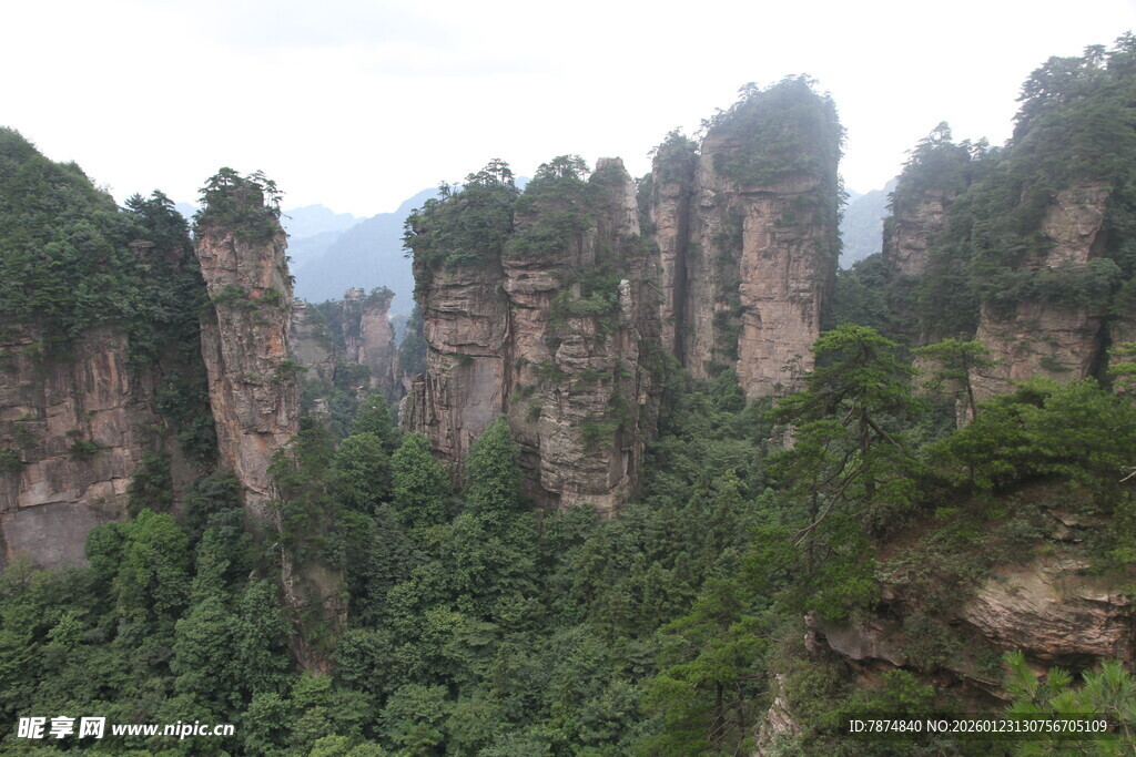 张家界奇峰异石景观