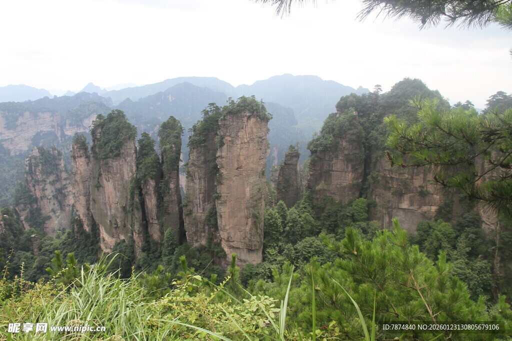 张家界奇峰异石景观