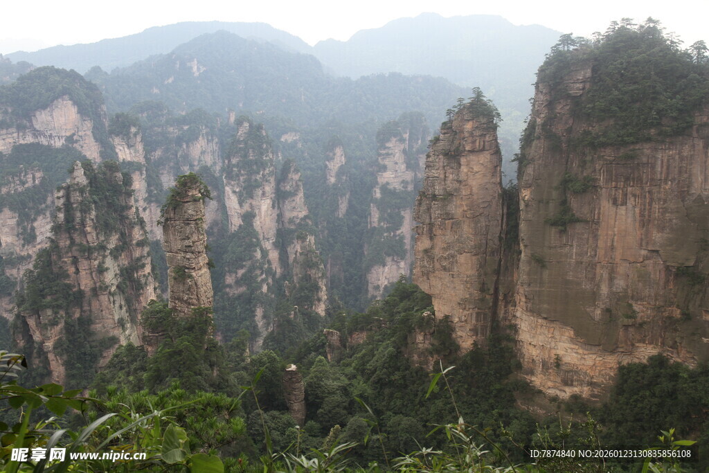 张家界奇峰景观