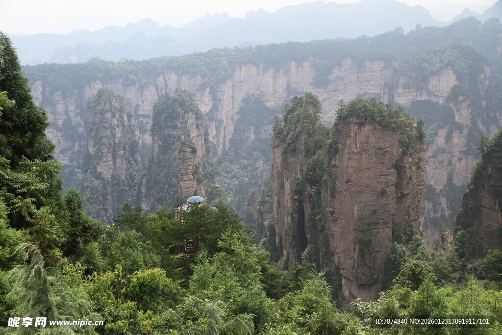 张家界奇峰异景