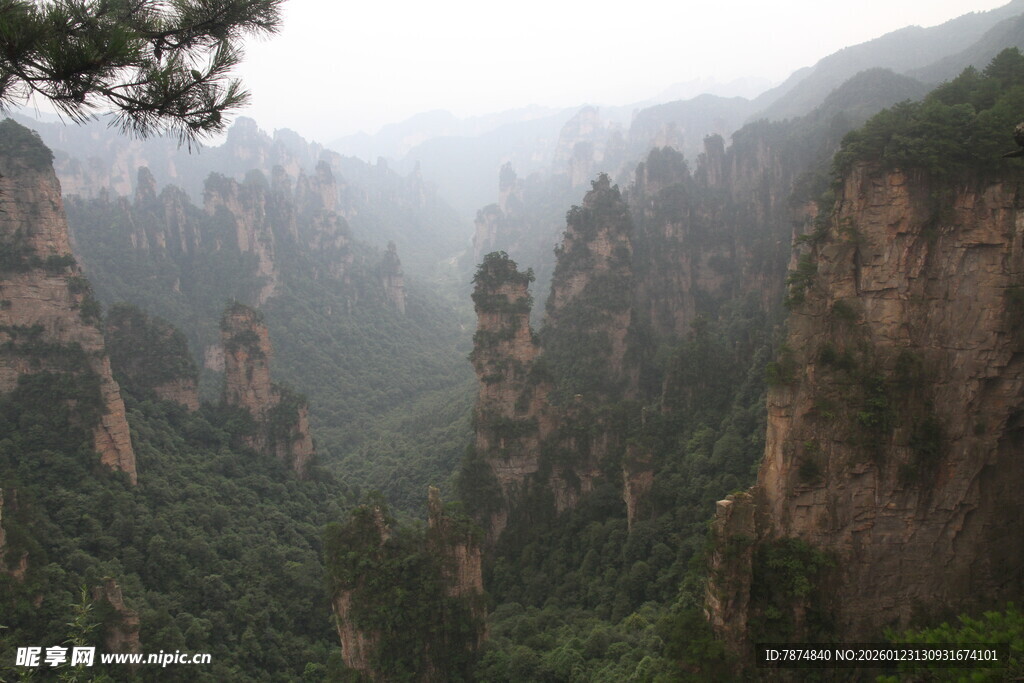 张家界奇峰异景