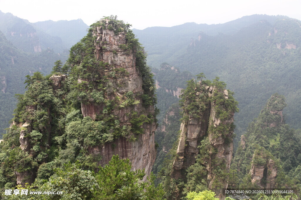 张家界奇峰异石景观