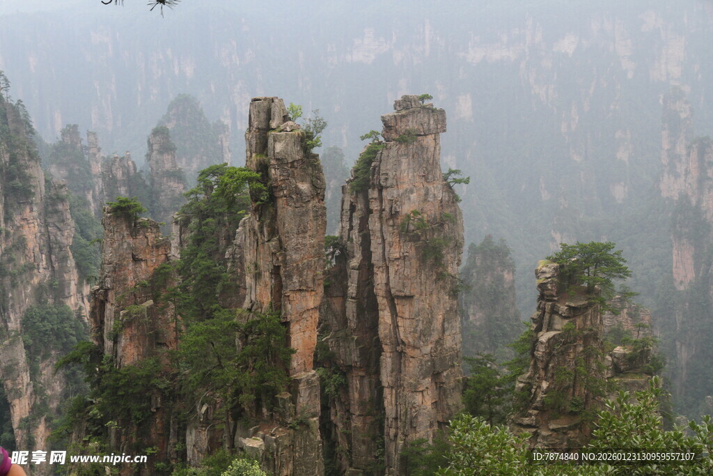 张家界奇峰异石景观