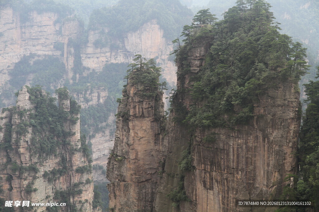 张家界奇峰美景