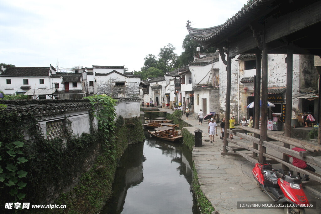 江南水乡古巷 静谧景致