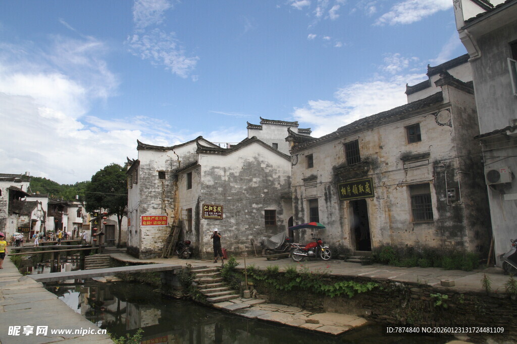 古村落水乡景致