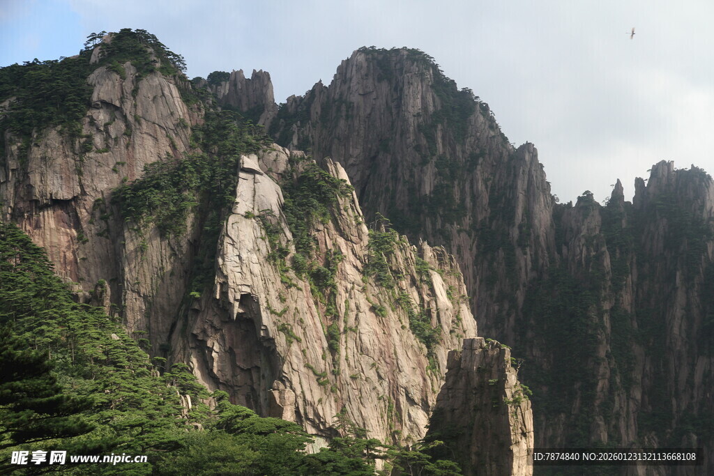 巍峨壮丽的高山景观