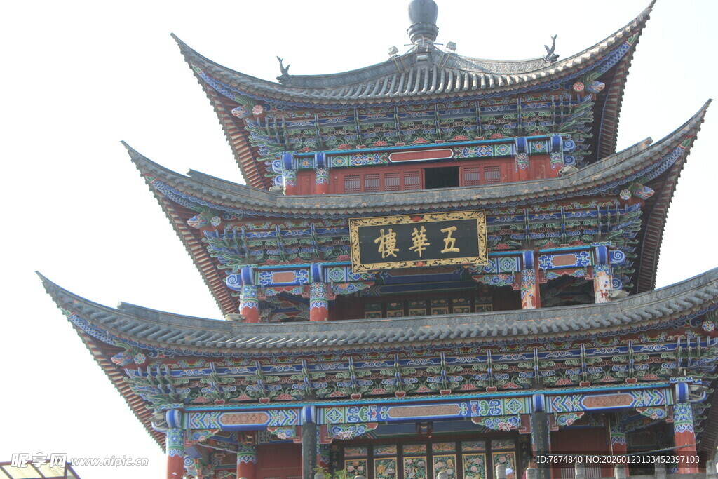 中式古建筑塔楼