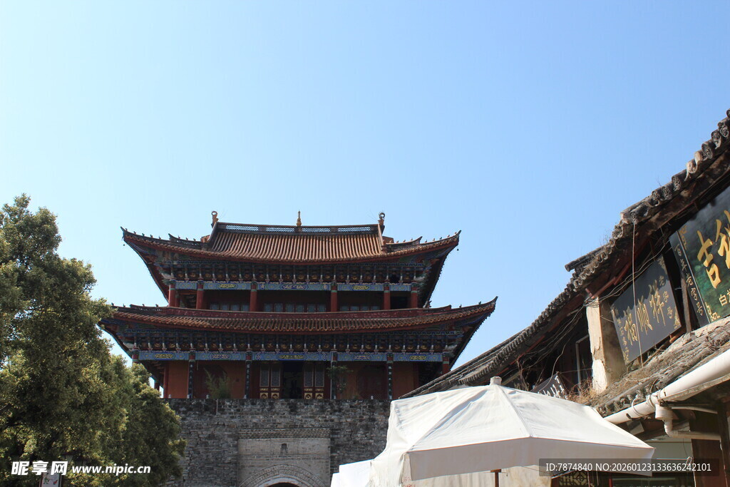 古色古香的中式传统建筑