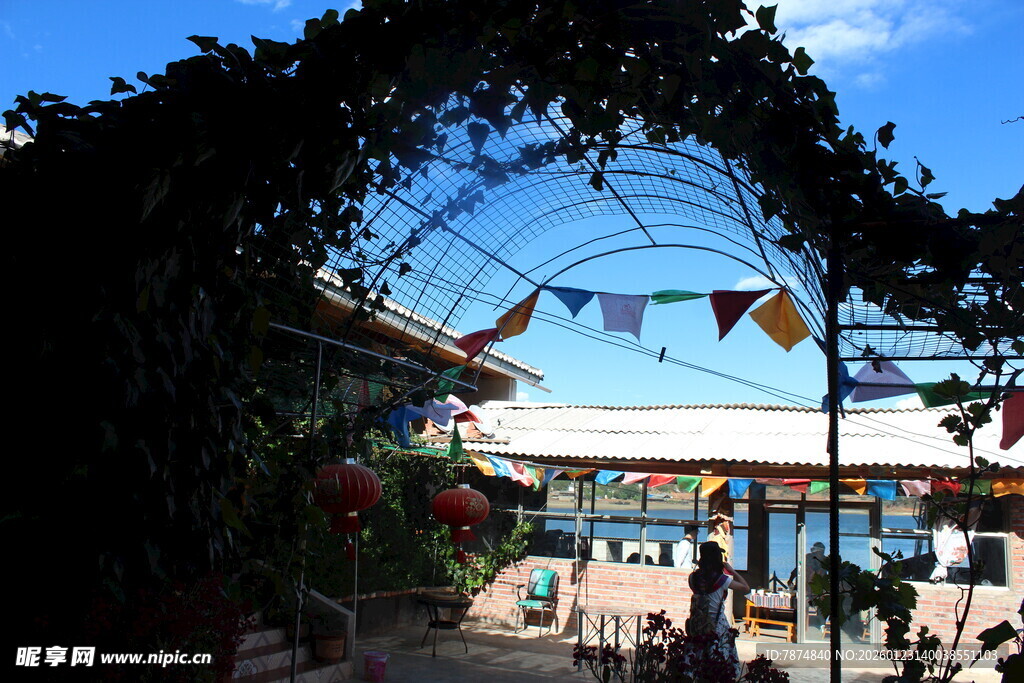 户外花园休闲场地景观