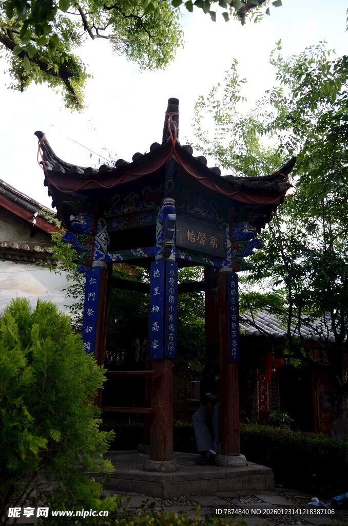 中式古亭 尽显古典韵味