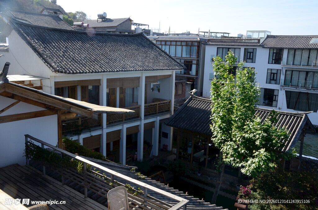 中式庭院建筑景观