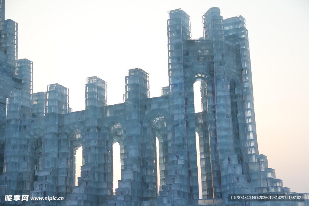 未来感立体建筑景观