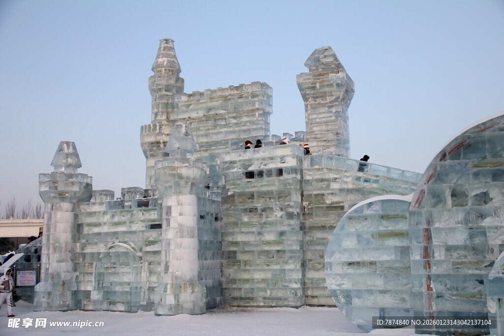 冰雪城堡景观