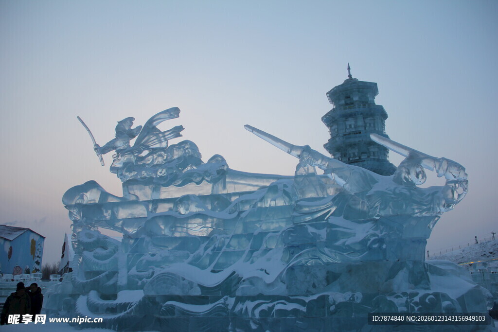 精美冰雕作品展示